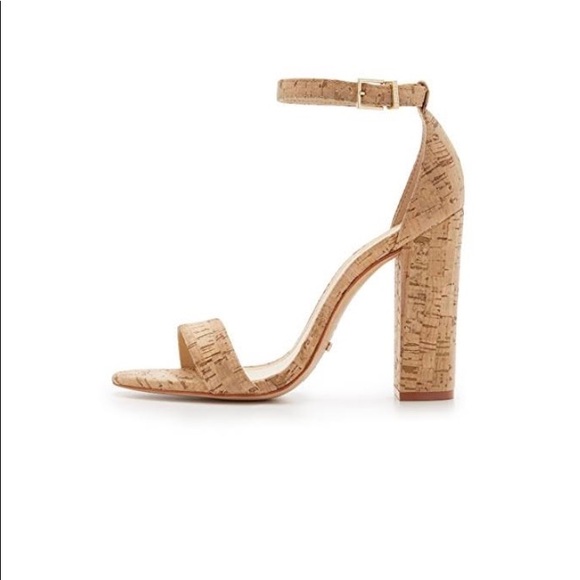 Schutz Cork Heels-sz 7 - Picture 5 of 10